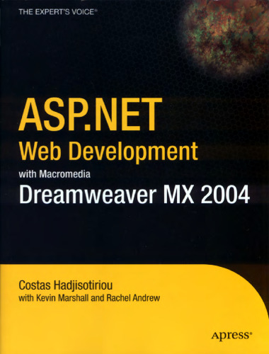 توسعه وب ASP.NET با Macromedia Dreamweaver MX 2004