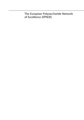 ﻿شبکه عالی پلی ساکارید اروپایی (EPNOE): ابتکارات و نتایج تحقیقاتی