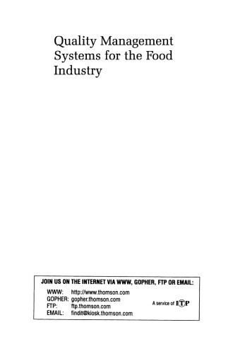 ﻿سیستم های مدیریت کیفیت برای صنایع غذایی: راهنمای ISO 9001/2