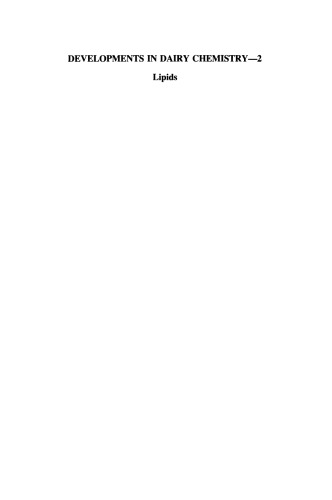 ﻿تحولات در شیمی لبنیات - 2: لیپیدها