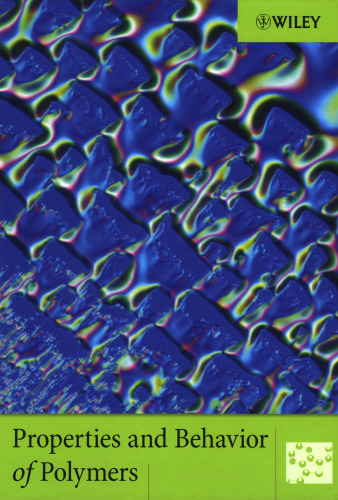 ﻿خواص و رفتار پلیمرها مجموعه 2 جلدی