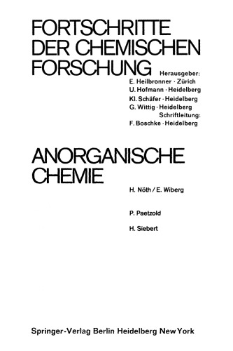 ﻿Anorganische Chemie