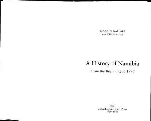 ﻿تاریخ نامیبیا: از آغاز تا 1990