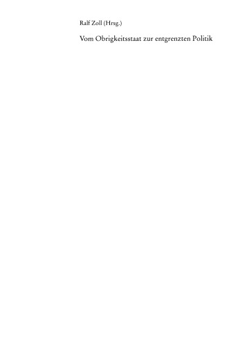 ﻿از دولت استبدادی گرفته تا سیاست بدون مرز: نگرشهای سیاسی و رفتار سیاسی در جمهوری فدرال از دهه 1960 تاکنون