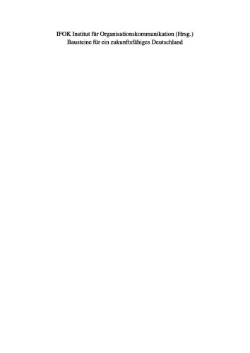 بلوک های ساختمانی برای یک کشور آینده گرا: طرح گفتمان توسط VCI و IG Chemi-Papier-Keramik