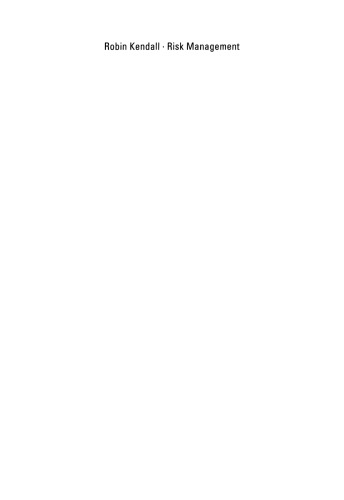 ﻿مدیریت ریسک: شناخت و مدیریت ریسک های تجاری