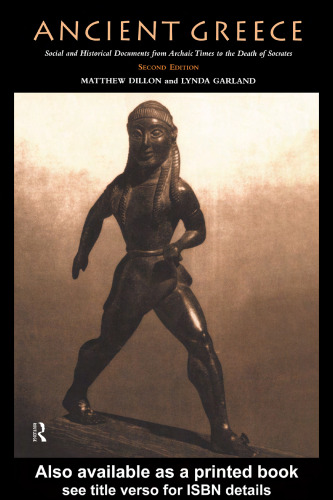 ﻿یونان باستان: اسناد اجتماعی و تاریخی از دوران باستان تا مرگ سقراط