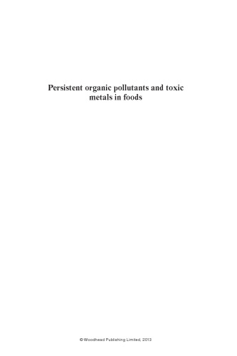 ﻿آلاینده های آلی پایدار و فلزات سمی در غذاها