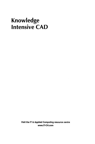 دانش فشرده CAD: مجموعه مقالات IFIP TC5 WG5.2 کنفرانس بین المللی دانش فشرده CAD ، 16-18 سپتامبر 1996 ، پیتسبورگ ، پنسیلوانیا ، ایالات متحده آمریکا
