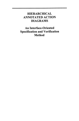 ﻿نمودارهای اقدام مشروح سلسله مراتبی: یک روش مشخصات و تأیید رابط گرا