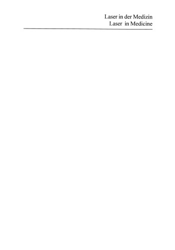 ﻿لیزر در پزشکی لیزر در پزشکی: سخنرانی در یازدهمین کنفرانس انجمن پزشکی لیزر آلمان و سیزدهمین کنگره بین المللی مجموعه مقالات سیزدهمین کنگره بین المللی لیزر 97