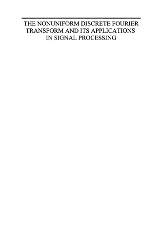 تبدیل غیر مجاز فوریه گسسته و کاربرد آن در پردازش سیگنال