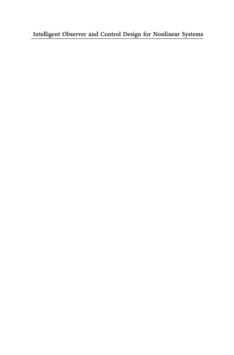 ﻿رصد و کنترل هوشمند هوشمند برای سیستم های غیرخطی