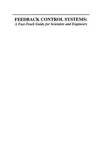 سیستم های کنترل بازخورد: یک راهنمای سریع برای دانشمندان و مهندسان