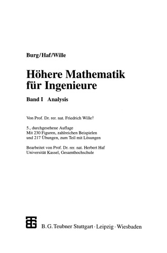 ﻿ریاضیات پیشرفته برای مهندسین: تجزیه و تحلیل جلد اول