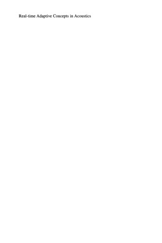 مفهوم سازگار در زمان واقعی در آکوستیک: جداسازی سیگنال کور و لغو اکو چند کاناله