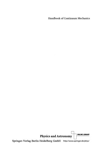 ﻿کتاب راهنمای مکانیک پیوسته: مفاهیم عمومی ترموالاستیسیته