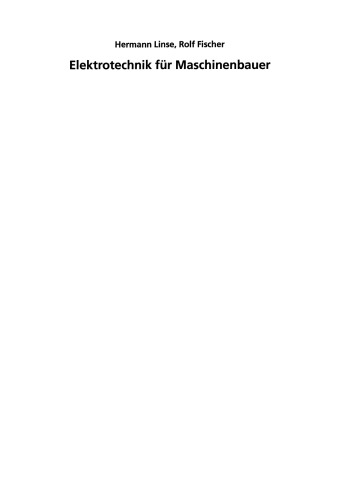 ﻿مهندسی برق برای مهندسان مکانیک: مبانی و کاربردها
