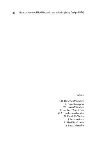 ﻿نتایج جدید در مکانیک سیالات عددی و تجربی IV: مشارکت در سیزدهمین سمپوزیوم STAB/DGLR مونیخ، آلمان 2002