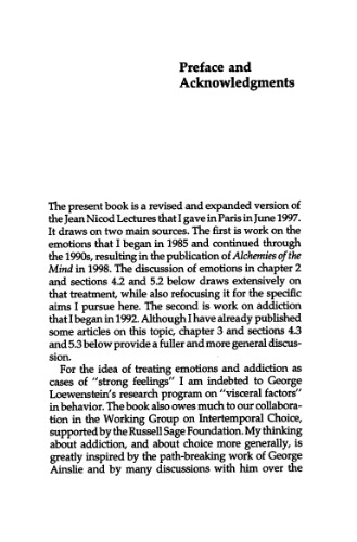 ﻿احساسات قوی: احساسات، اعتیاد و رفتار انسانی