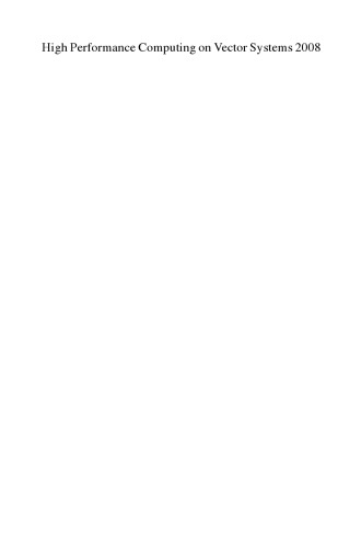 ﻿محاسبات با عملکرد بالا در سیستم های برداری 2008