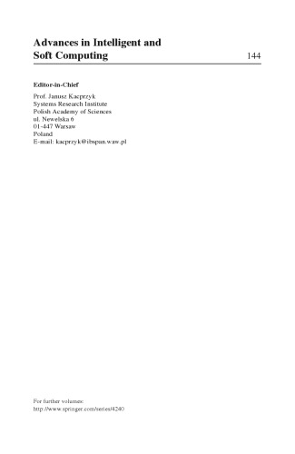 ﻿مجموعه مقالات دومین کنگره بین المللی کاربردهای کامپیوتر و علوم محاسباتی 2011: جلد 1