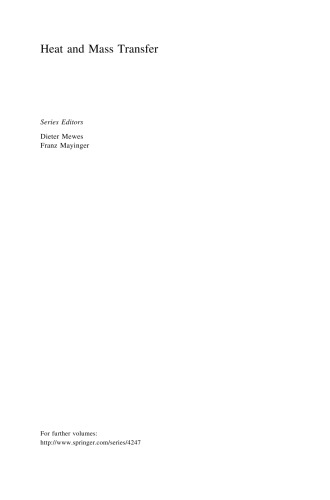 ﻿جریان های فیلم همرفت رایگان و انتقال حرارت: جابجایی آزاد لایه ای جریان های فاز و مدل ها برای تجزیه و تحلیل انتقال حرارت