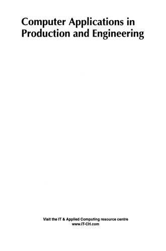 ﻿برنامه های کاربردی کامپیوتر در تولید و مهندسی: کنفرانس بین المللی IFIP TC5 در برنامه های کاربردی کامپیوتر در تولید و مهندسی (CAPE '97) 5-7 نوامبر 1997، دیترویت، میشیگان، ایالات متحده آمریکا
