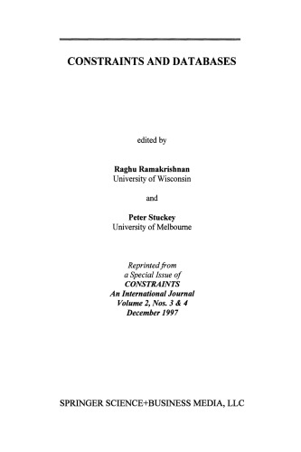 ﻿محدودیت ها و پایگاه های داده