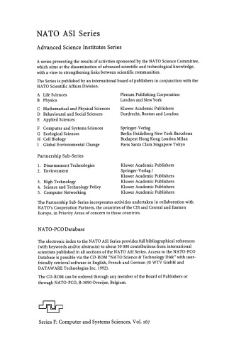 ﻿مدارها و شبکه های عصبی: مجموعه مقالات موسسه مطالعات پیشرفته ناتو در مورد مدارها و شبکه های عصبی، که در مرکز اتوره مایورانا، اریس، ایتالیا، 15 تا 27 ژوئن 1997 برگزار شد.