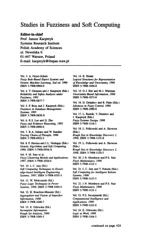 ﻿محاسبات واضح و نرم با حساب دیفرانسیل و انتگرال: رویکردهای جدید برای مدل سازی در علوم و فن آوری شناختی با منطق برابری ، منطق فازی و محاسبات تکاملی