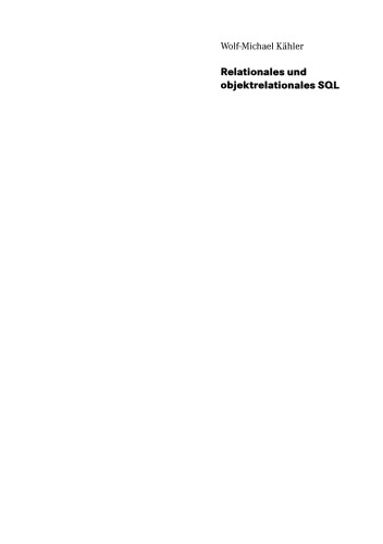 ﻿SQL رابطه ای و شی-رابطه ای: مقدمه ای برای کار با پایگاه های داده فعلی ORACLE