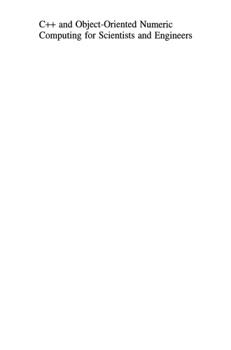 ﻿C++ و محاسبات عددی شی گرا برای دانشمندان و مهندسان