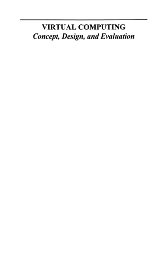 ﻿محاسبات مجازی: مفهوم، طراحی و ارزیابی