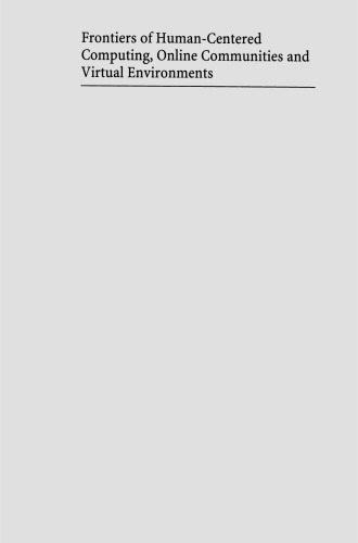 ﻿مرزهای محاسبات انسان محور، جوامع آنلاین و محیط های مجازی