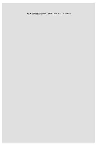 ﻿افق های جدید علوم محاسباتی: مجموعه مقالات سمپوزیوم بین المللی ابررایانه در توکیو، ژاپن، 1 تا 3 سپتامبر 1997 برگزار شد.