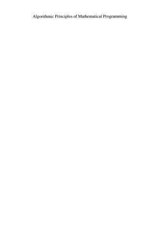 ﻿اصول الگوریتمی برنامه ریزی ریاضی