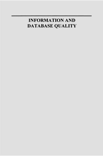 ﻿کیفیت اطلاعات و پایگاه داده