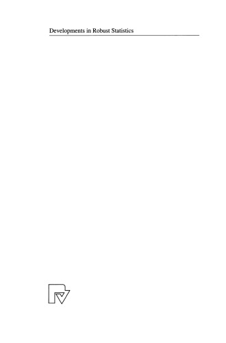 ﻿تحولات در آمار قوی: کنفرانس بین المللی در مورد آمار قوی 2001