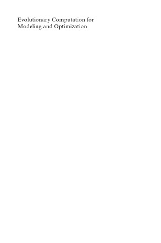 ﻿محاسبات تکاملی برای مدل سازی و بهینه سازی