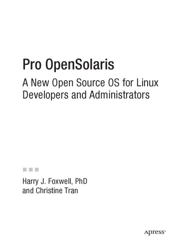 ﻿Pro OpenSolaris: یک سیستم عامل متن باز جدید برای توسعه دهندگان و مدیران لینوکس