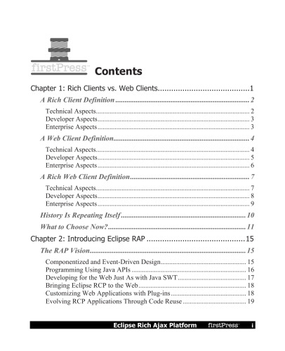 ﻿Eclipse Rich Ajax Platform: آوردن مشتریان ثروتمند به وب
