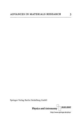 ﻿مواد آمورف و نانوکریستالی: آماده سازی، خواص و کاربردها