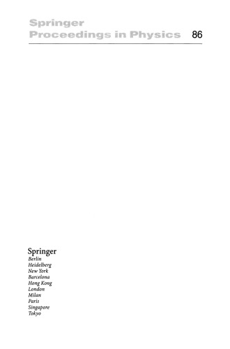 ﻿مطالعات شبیه سازی کامپیوتری در فیزیک ماده متراکم سیزدهم: مجموعه مقالات کارگاه سیزدهم، آتن، GA، ایالات متحده آمریکا، 21 تا 25 فوریه 2000