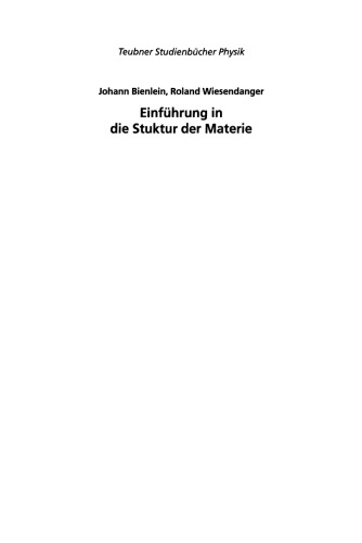 ﻿مقدمه ای بر ساختار ماده: هسته، ذرات، مولکول ها، جامدات