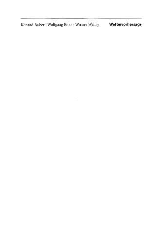 ﻿پیش بینی آب و هوا: انسان ها و رایانه ها - داده ها و مدل ها