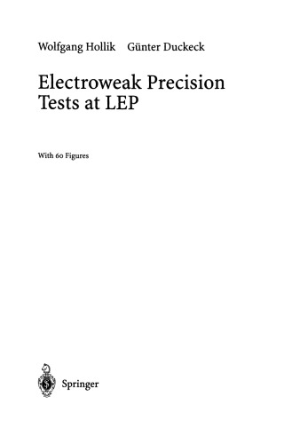 ﻿تست های دقیق Electroweak در LEP