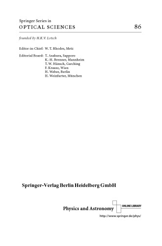 ﻿پیشرفت در نانو الکترواپتیک I: مبانی و نظریه اپتیک میدان نزدیک