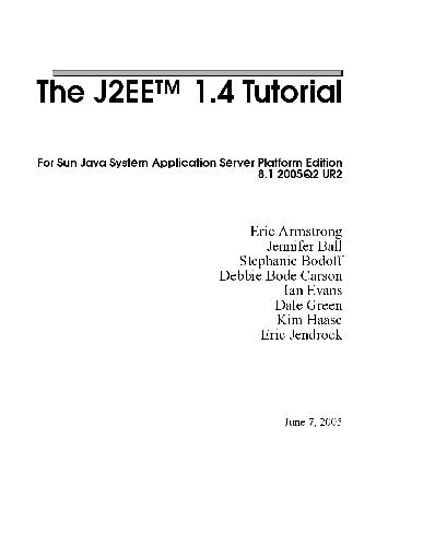 ﻿آموزش J2EE 1.4