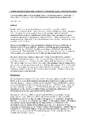 ﻿یک روش جدول جستجوی ساده و سریع برای محاسبه توابع Exp و Ln